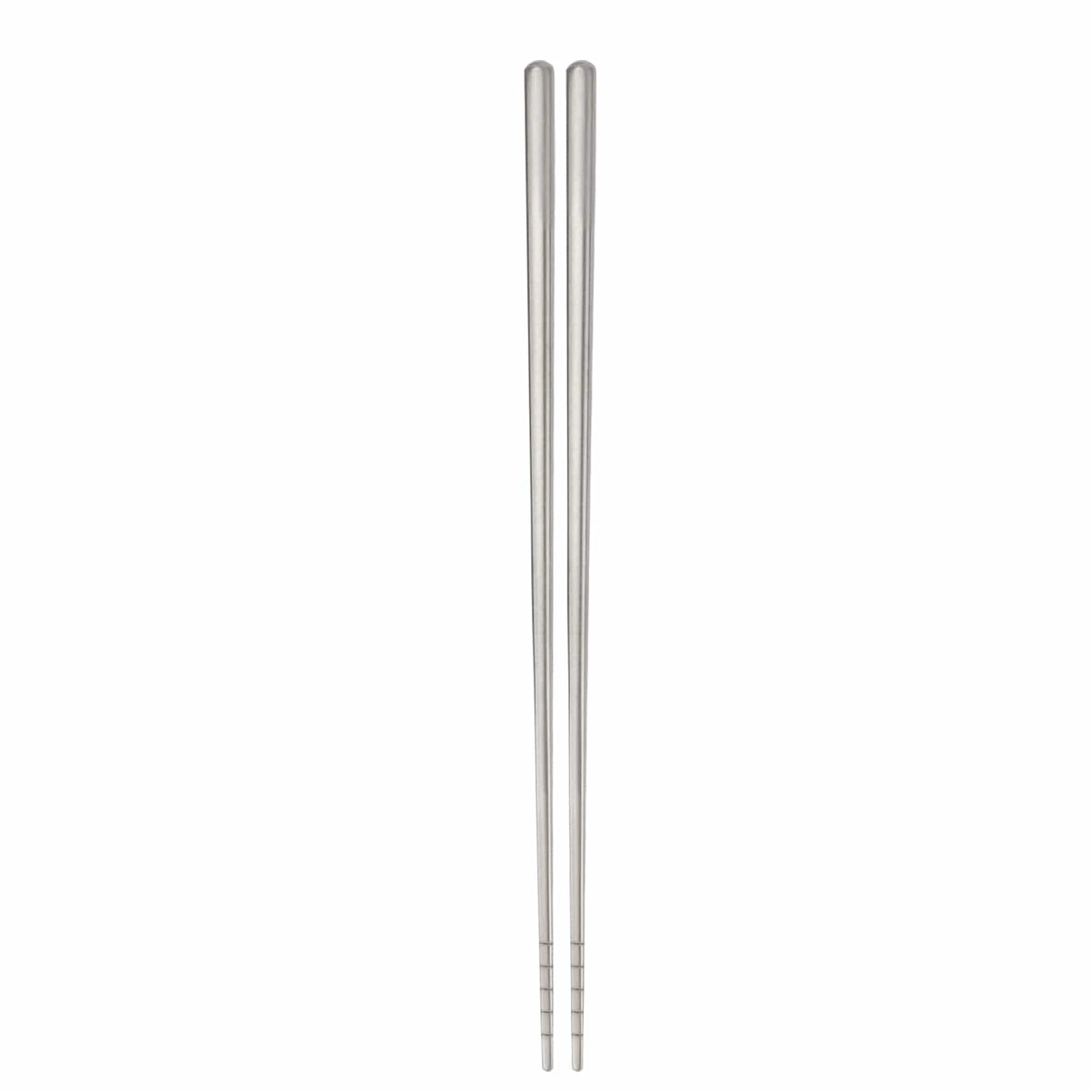 SilverAnt Ultralight Classic Titanium Chopsticks - Vertical position