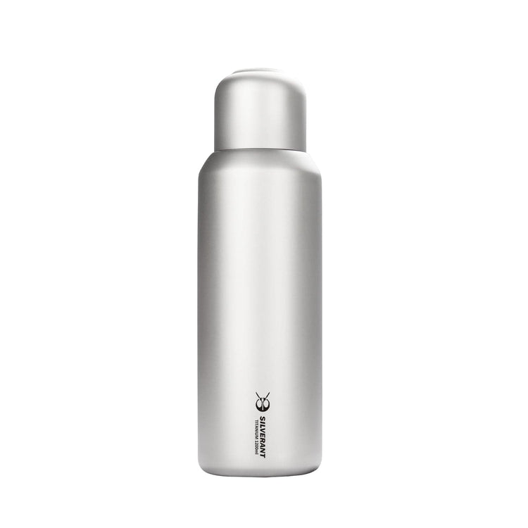 SilverAnt Ultralight Large Titanium Water Bottle With Titanium Cup - Large 1200ml/42.2 fl oz Main image