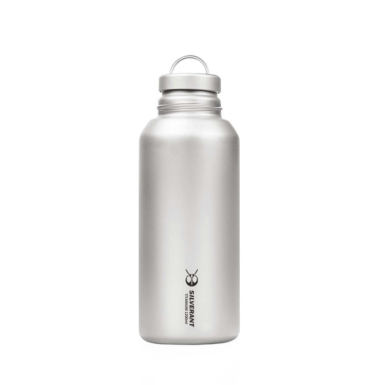 
                  
                    SilverAnt Ultralight Large Titanium Water Bottle With Titanium Cup - 1200ml (Large) cup unscrewed photo
                  
                