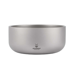 SilverAnt Ultralight Titanium Backcountry Double Wall Bowl 420ml/14.2fl oz - main image