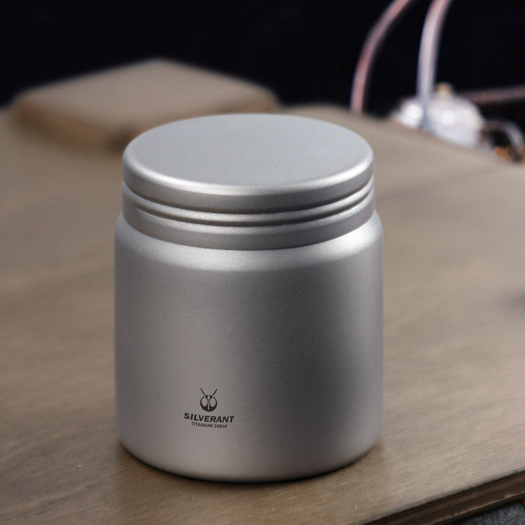 
                  
                    SilverAnt Ultralight Titanium Container - Sandblasted (actual product photo, lifestyle shot)
                  
                