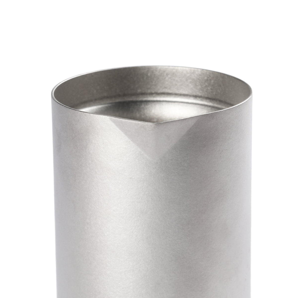 SilverAnt Ultralight Titanium Tea Pour Over Filter 350ml/12.3 fl oz Crystallized (close-up of spout)