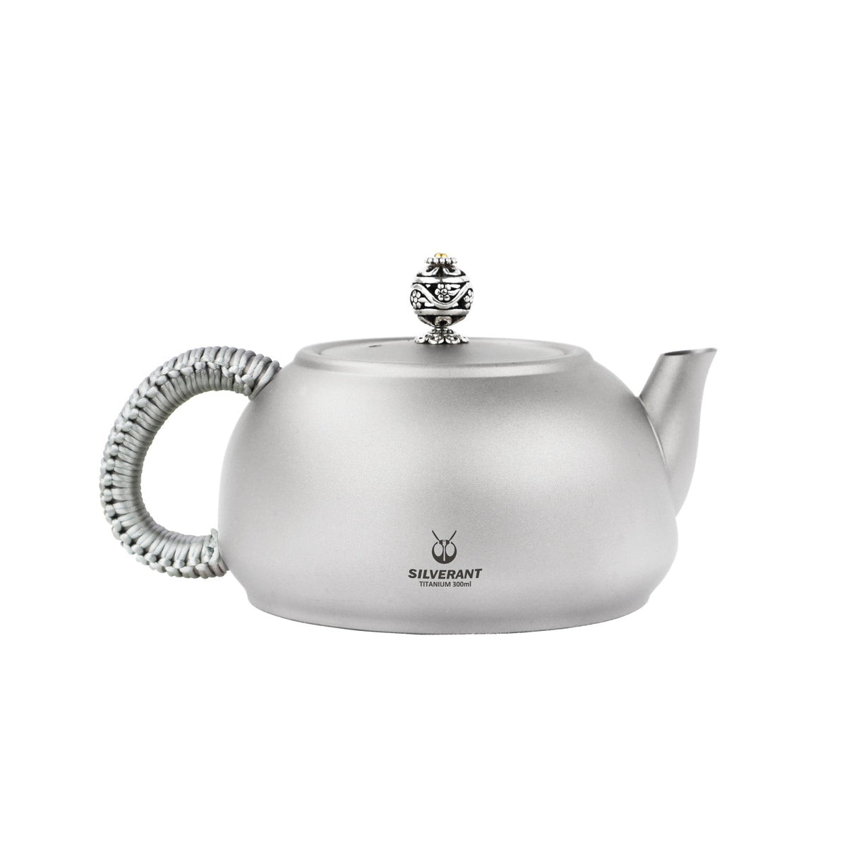 SilverAnt Ultralight Titanium Teapot & Traditional Tea Set - Tea Pot photo 