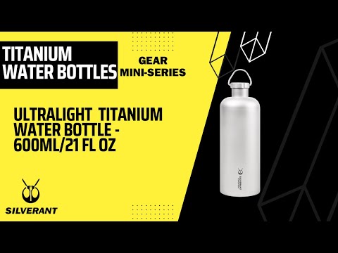 Titanium Water Bottle Narrow Mouth Design
