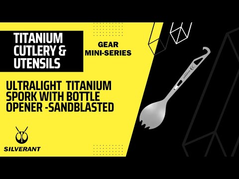 Ultralight Titanium Spork with Bottle Opener