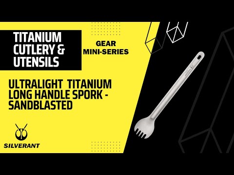 Long Handle Titanium Spork