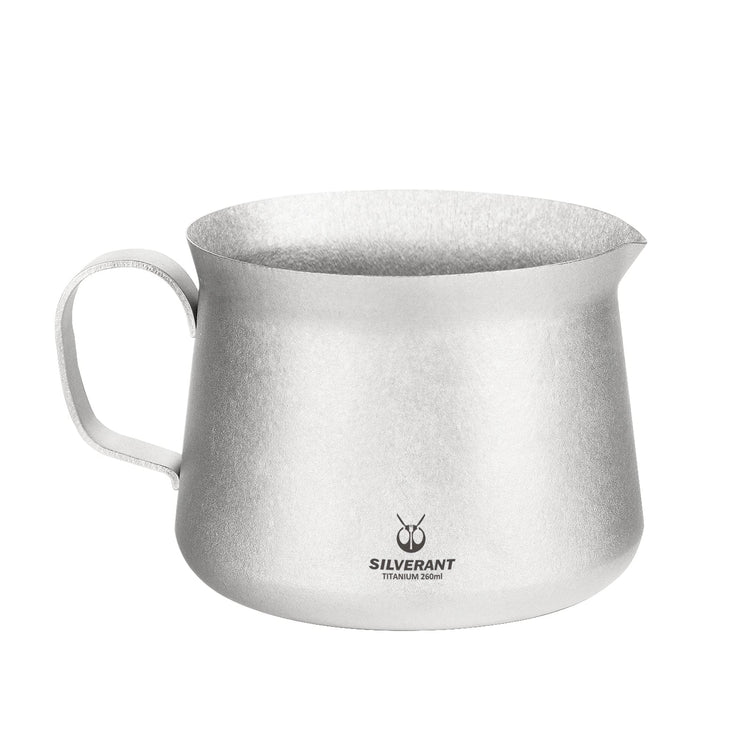 
                  
                    Titanium Pour Over Tea Pot 260ml/9.15fl oz - SilverAnt Outdoors
                  
                