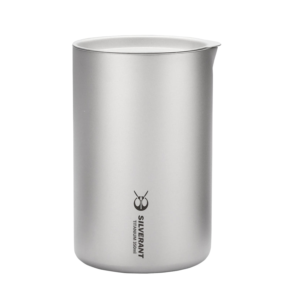Titanium Tea Pour Over Filter - 350ml/12.3 fl oz - SilverAnt Outdoors