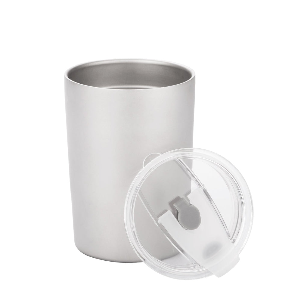 Reduce 14oz Stainless Steel Tumbler With Lid And Straw Silver 14 oz