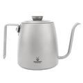 Titanium Pour Over Kettle 1200ml/42.2 fl oz & 950ml/33.4 fl oz