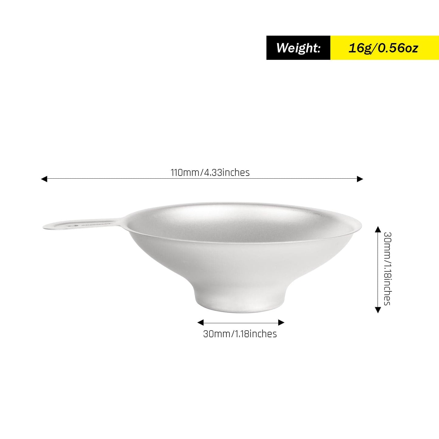  Titanium Tea Filter - SilverAnt Outdoors