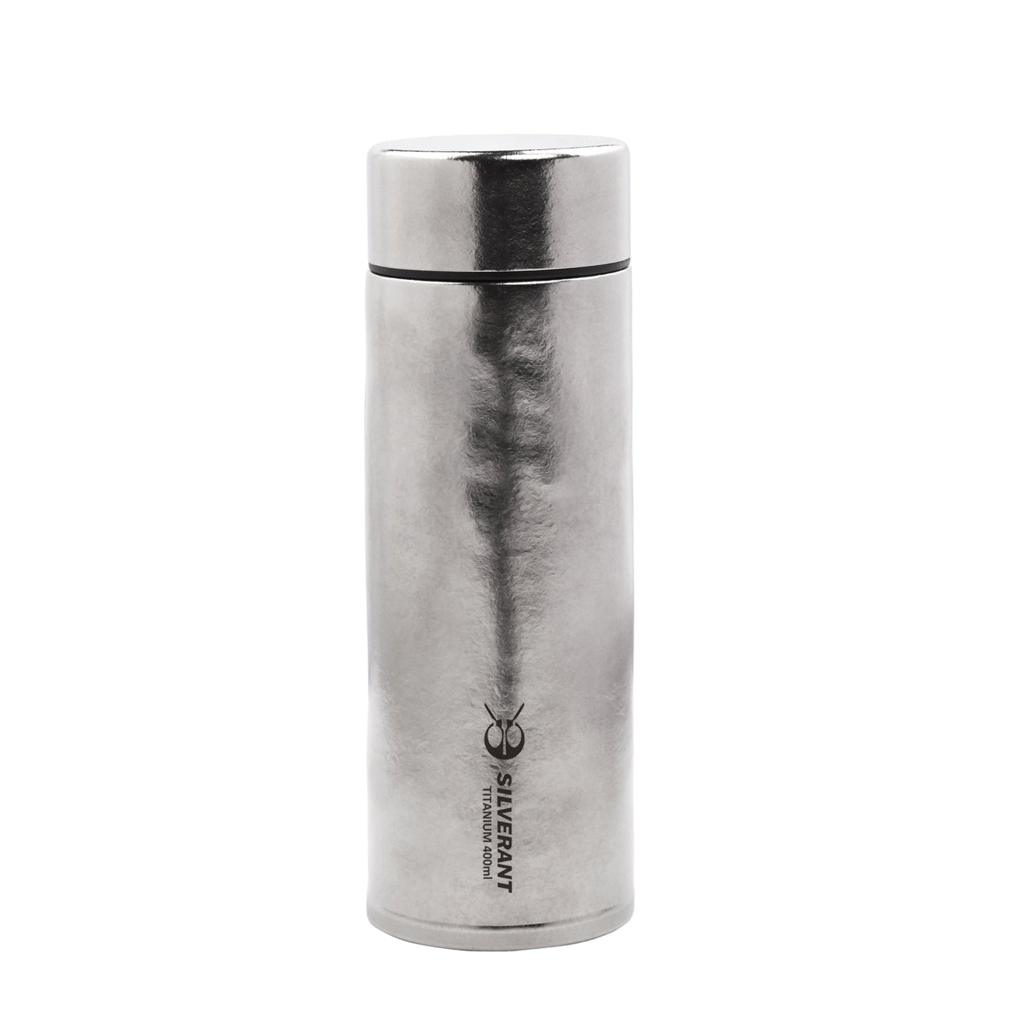 
                  
                    Titanium Double-Wall Insulated Thermos Flask 400ml/14fl oz - SilverAnt Outdoors
                  
                