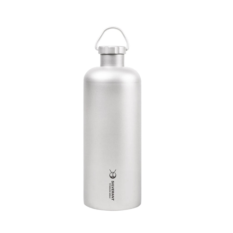 Ultralight Titanium Water Bottle 600ml/21.1 fl - SilverAnt Outdoors