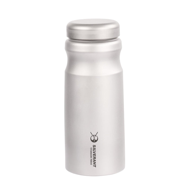 Titanium Water Bottle - 700ml/23.67 fl oz SportTitanium Water Bottle Sports Editions Edition - SilverAnt Outdoors
