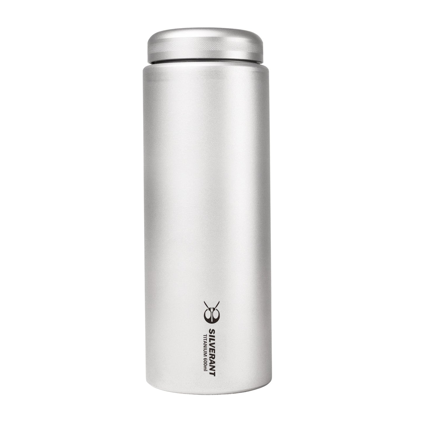 
                  
                    Titanium Water Bottle Screw Top 600ml/21.1 fl oz - SilverAnt Outdoors
                  
                