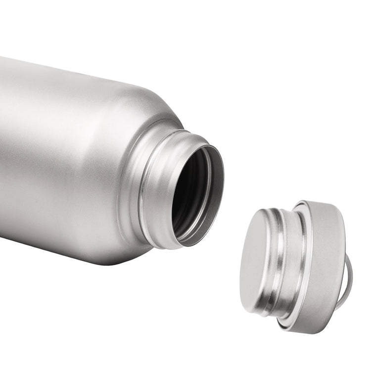 
                  
                    Ultralight Titanium Water Bottle Large 1200ml/42.2 fl oz - SilverAnt Outdoors
                  
                